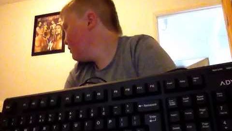 Advent keyboard and mouse unboxing