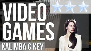 How to play Video Games (Hard) by Lana Del Rey on Kalimba (Tutorial) screenshot 4