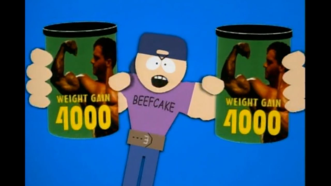 BEEFCAKE !!!!! WEIGH GAIN 4000 I Eric Cartman - YouTube