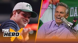 Colin Cowherd on NY Jets acing 2018 NFL Draft with Sam Darnold, Josh Rosen to Cardinals | THE HERD