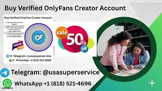 Buy Verified OnlyFans Creator Account