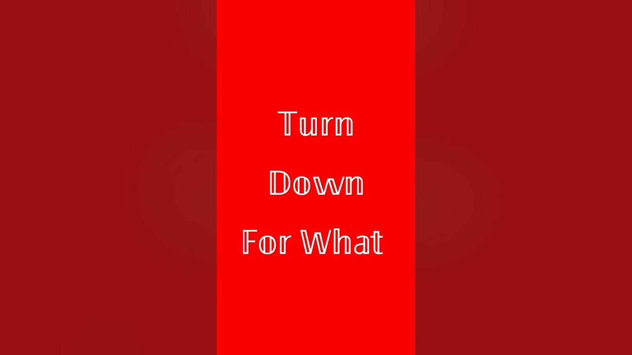 turn-down-for-what-song-youtube