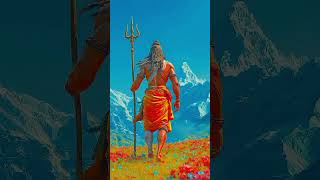 Where calm meets cosmic power Mahadev and Mata Parvati, the eternal balance of strength and devotion