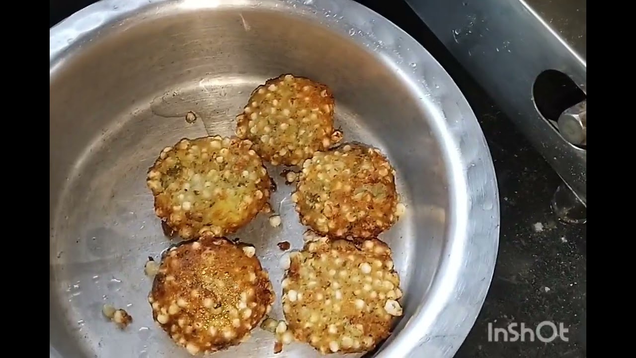 गुरूवार उपवास विशेष शाबूवडे# सोबत शेंगदाणे चटणी 