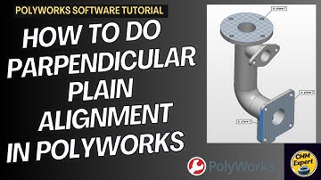 How to do Parependicular plain Alignment in Polyworks software