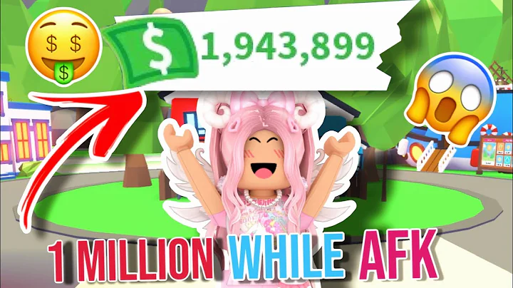 The *REAL* WAY How To Make 1 MILLION BUCKS In Adopt Me While Being AFK (Not Clickbait)