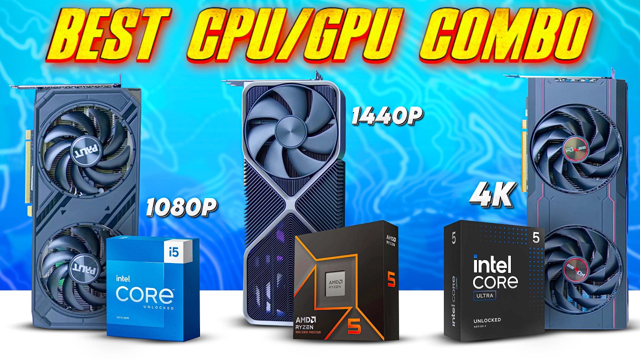 Best CPU & GPU Combo For Gaming in 2026 | Techy QR. - YouTube