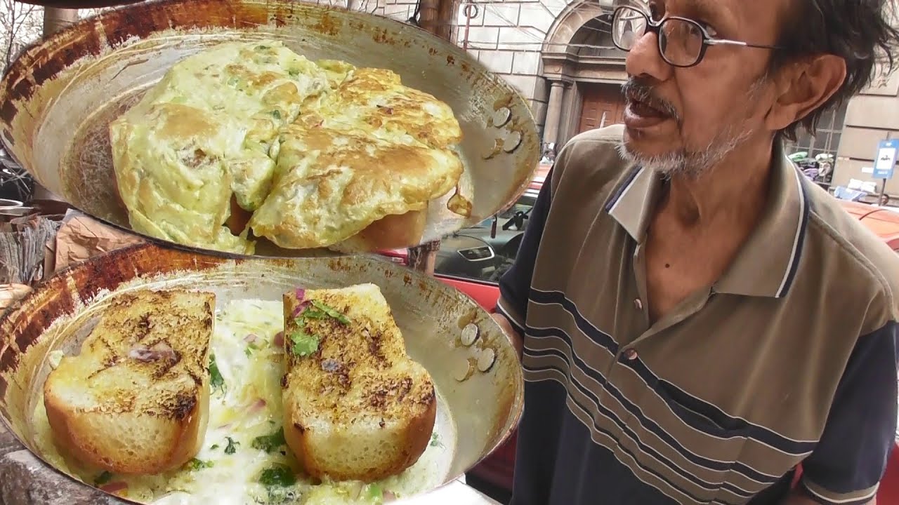 Respect & Salute | 76 Years Old Hard Working Kolkata Man | Egg Toast @ 22 rs | Indian Street Food | Indian Food Loves You