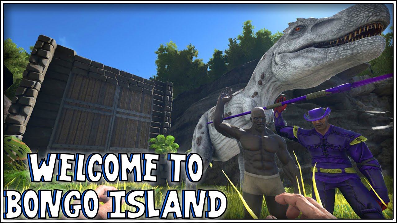 ARK Survival Evolved To Bongo Island! (PUBLIC SERVER) YouTube
