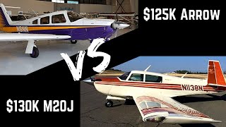 Piper Arrow vs. Mooney M20J  Airplane Showdown Ep. 1