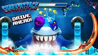 Атака АКУЛЫ битва за ТАЧКИ Хот Вилс в ДРАЙВ АХЕД / прохождение ВЕСЕЛОЙ игры про машинки МОСНТРЫ #1 Атака АКУЛЫ битва за ТАЧКИ Хот Вилс в ДРАЙВ АХЕД / прохождение ВЕСЕЛОЙ игры про машинки МОСНТРЫ #1