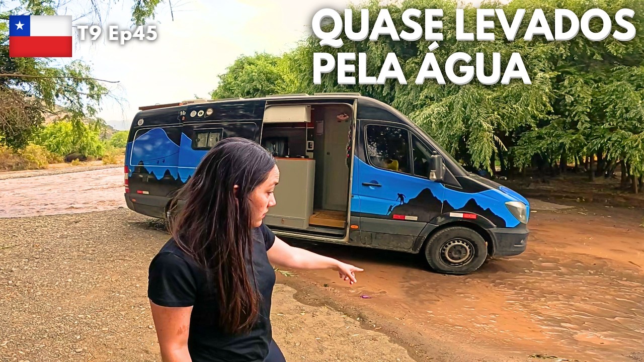 A água SUBIU enquanto dormíamos no MOTORHOME | Foi ASSUSTADOR - T9 Ep45