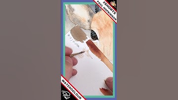 Make a WATERCOLOUR BRUSH for Special Effects 🎨 #Shorts (No 178)