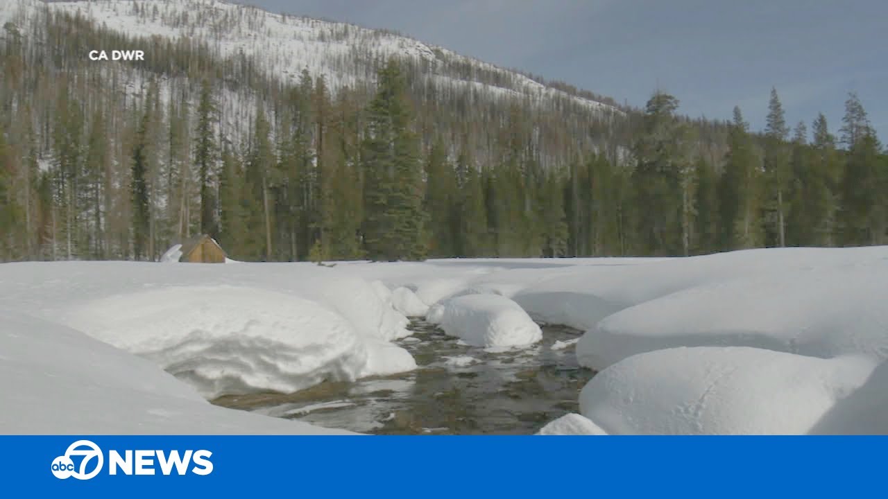 California snowpack at 205% above average, but dry trend raises worries ...