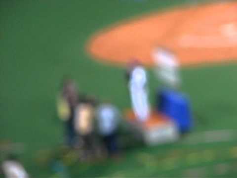 2011.11.6　CS優勝の瞬間。落合さんインタビュー
