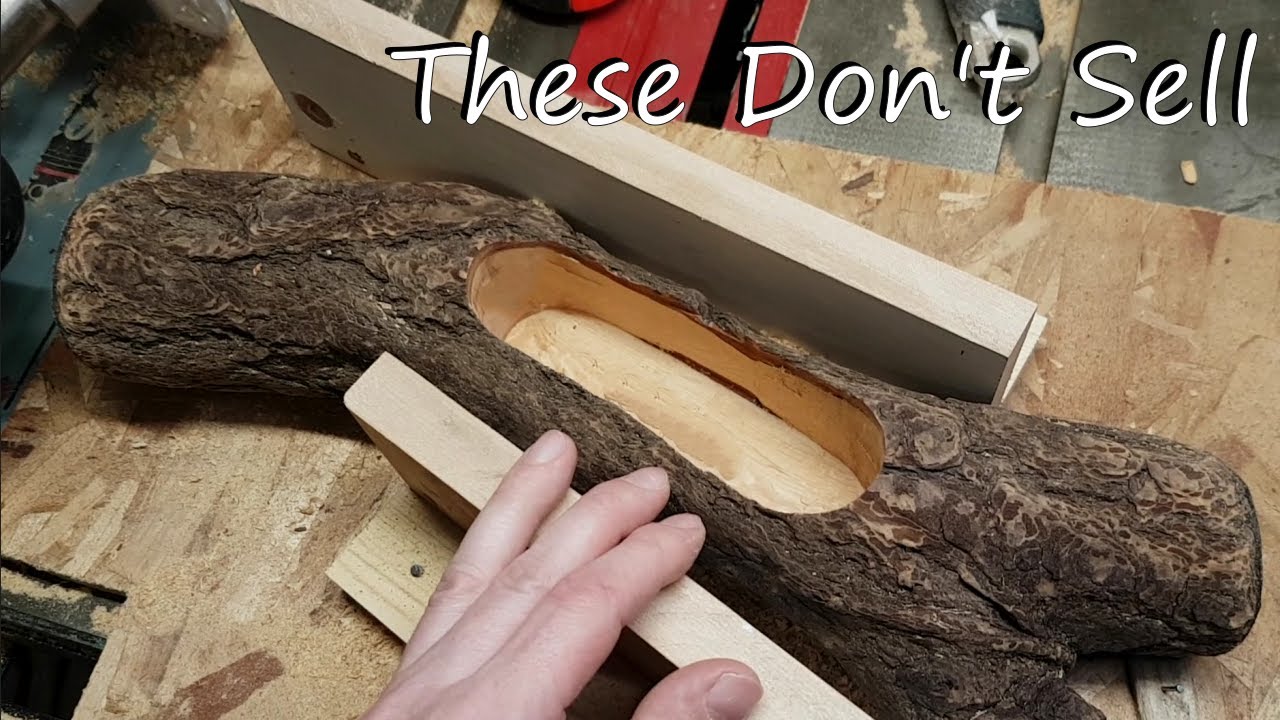 DIY Log Planters - YouTube