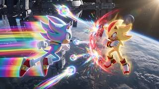 Hyper Sonic vs Super Shadow Fight Scene | Fan Animation