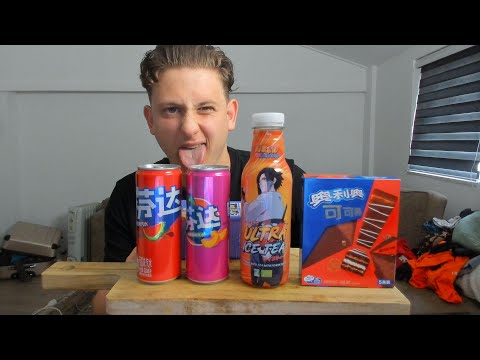 ASMR Japanese Soda pop and Candy 🍬