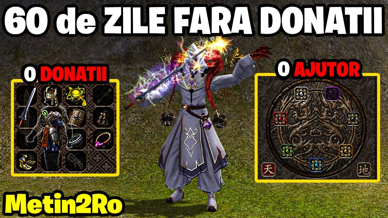 Am JUCAT 60 de ZILE Pe Metin2Ro FARA SA DONEZ !! *SE MAI POATE?* 😱