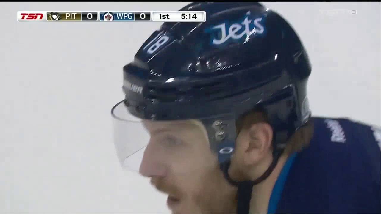 Bryan Little 1-0 Goal vs Penguins Dec 27 2015 nhl hockey today