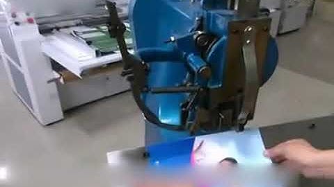 TD102 flat & saddle wire stitching machine max.binding 25mm