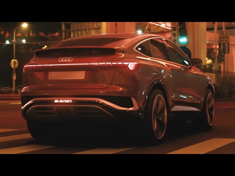 2021 Audi Q4 Sportback E-Tron SUV - First Look and Drive - YouTube