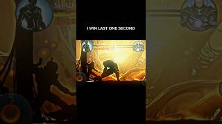 I Win Last One Second