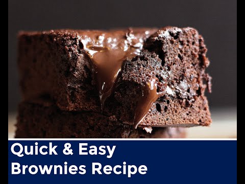 Quick and Easy Brownies Recipe