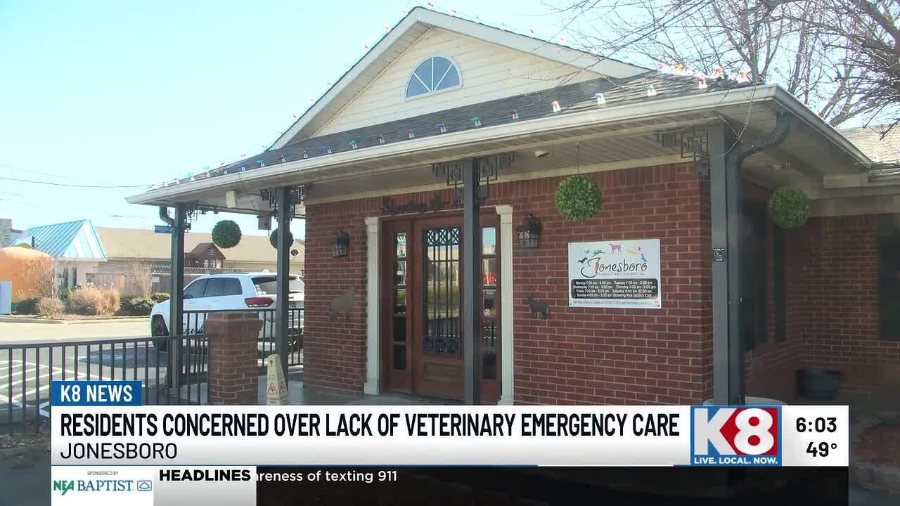 Dog hit-and-run highlights emergency veterinary care shortage in Northeast Arkansas