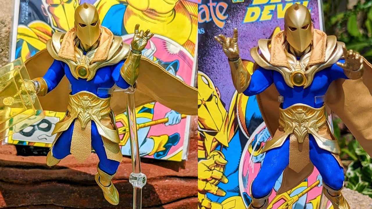 Mezco Toyz dr fate is one of the best action figures of all time 