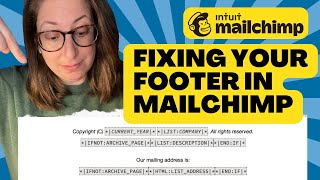 Fixing Your Mailchimp Footer