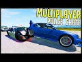 HIGH SPEED MULTIPLAYER POLICE CHASE DESTRUCTION - BeamNG Drive Multiplayer Mod