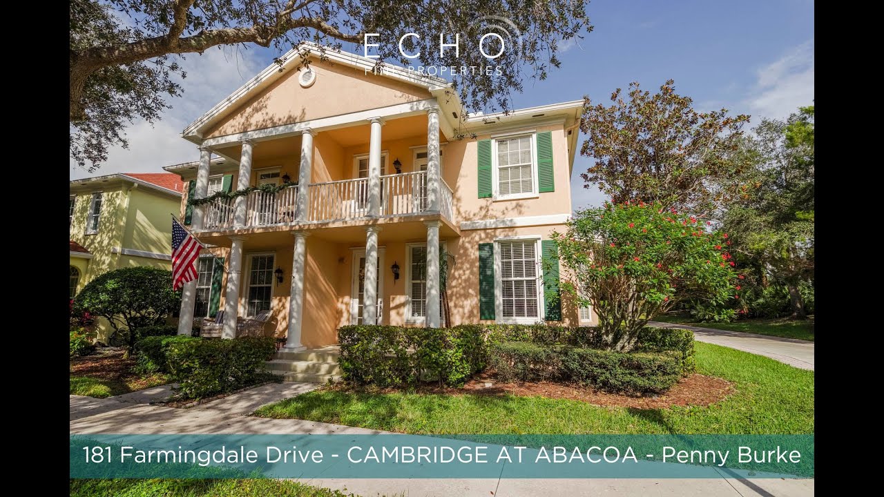 Updated Townhouse for Sale in Abacoa in Jupiter! YouTube