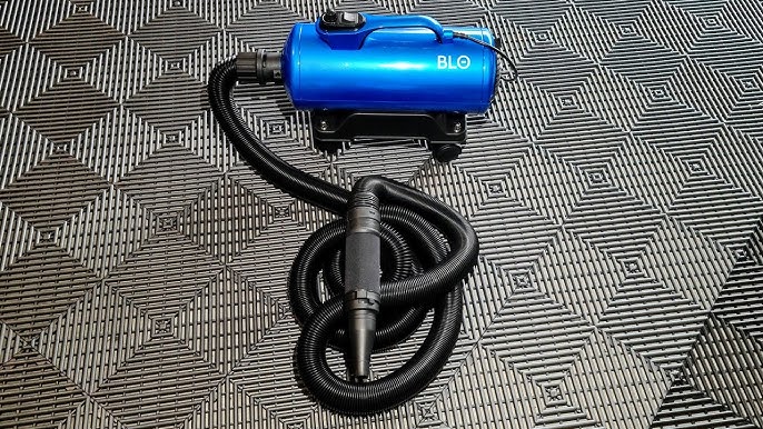 BLO Car Dryer AIR-RS - Quickly Dry Your Entire Vehicle After a Wash - No  More Drips, No More Scratches- Adjustable Air Speed - Long Hose 