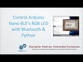 Control Arduino Nano BLE with Bluetooth & Python