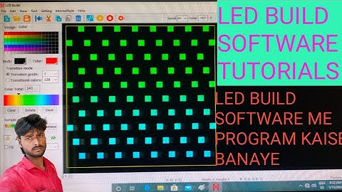 LED Build software Tutorial in hindi | LED Build software me effect kaise banaye