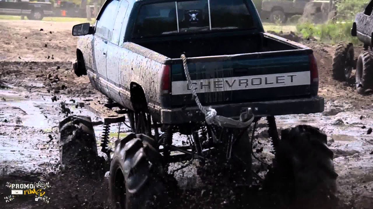 MUD TRUCKS AT SOGGY BOTTOM MUDPIT