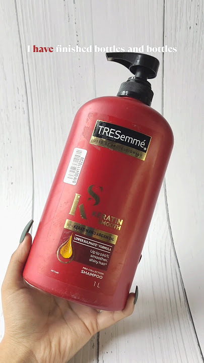 The Truth About Tresemme Keratin Smooth Shampoo: Is It Right for You?👀💁🏻‍♀️