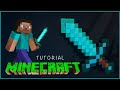 Tutorial : Cómo hacer la espada de diamante de Minecraft ⛏️ Paso a paso fácil | Halloween