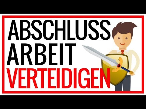 Video: Wie Man Am Besten Eine Präsentation Zur Verteidigung Des Diploms Hält