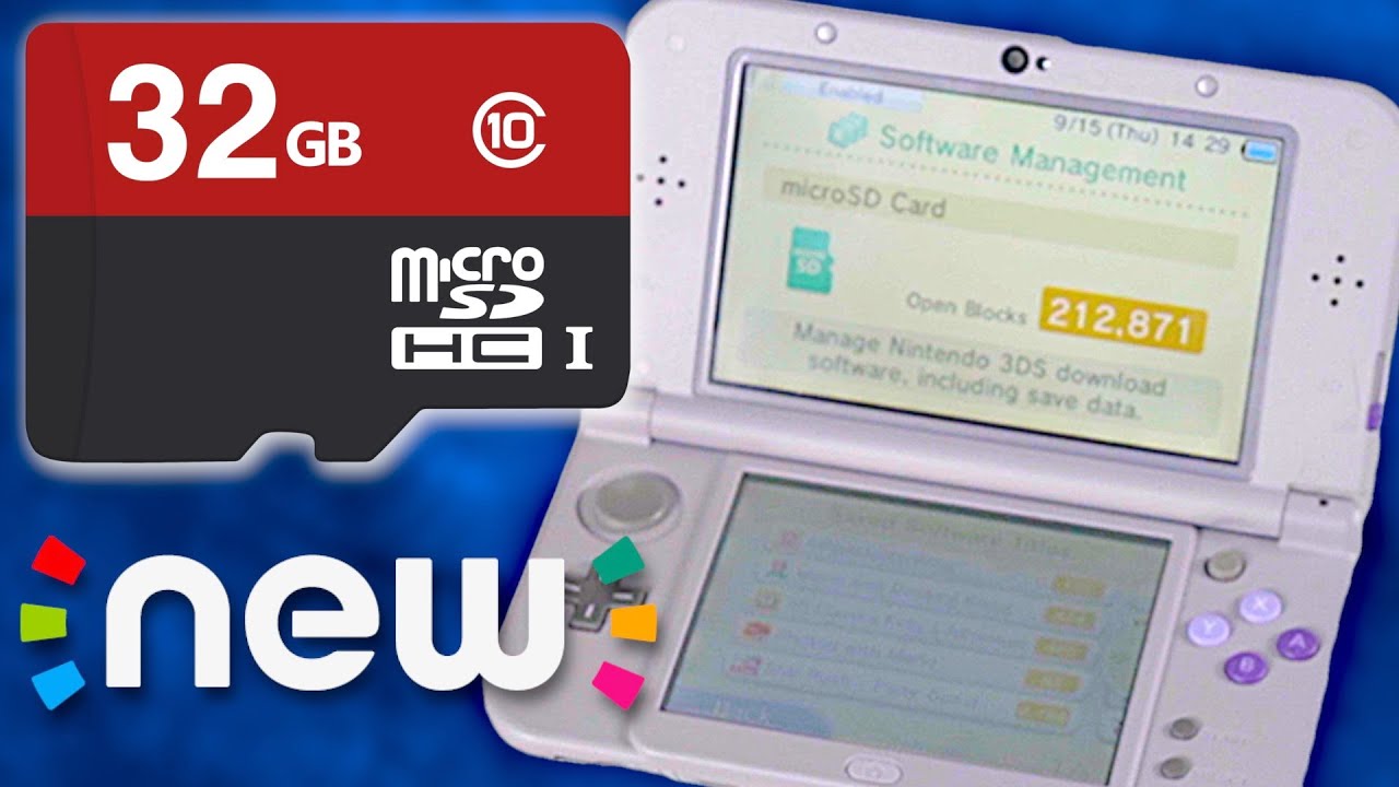 How Upgrade New 3DS SD Card! 🪛 | Chaseyama - YouTube