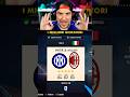 MILAN + INTER: Quanto è FORTE la squadra combinata? #shorts #fifa23