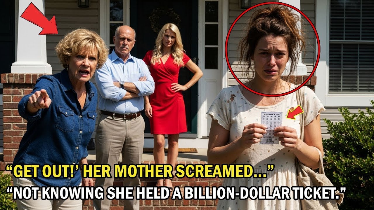 Her Own Family Kicked Her Out With Nothing — Never Imagining She'd Win the Billion-Dollar Lottery