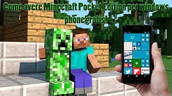 Come avere Minecraft pocket edition per windows phone gratis!