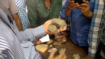 ENGINEERING GEOLOGY VIDEO LECTURE ON : IDENTIFICATION OF ROCKS & MINERALS 5