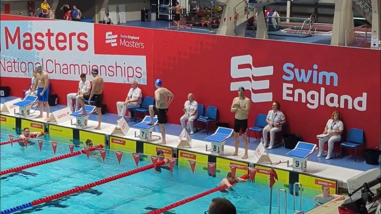 2022 UK Masters Swimming Nationals Men 100m Freestyle Heat 27 YouTube