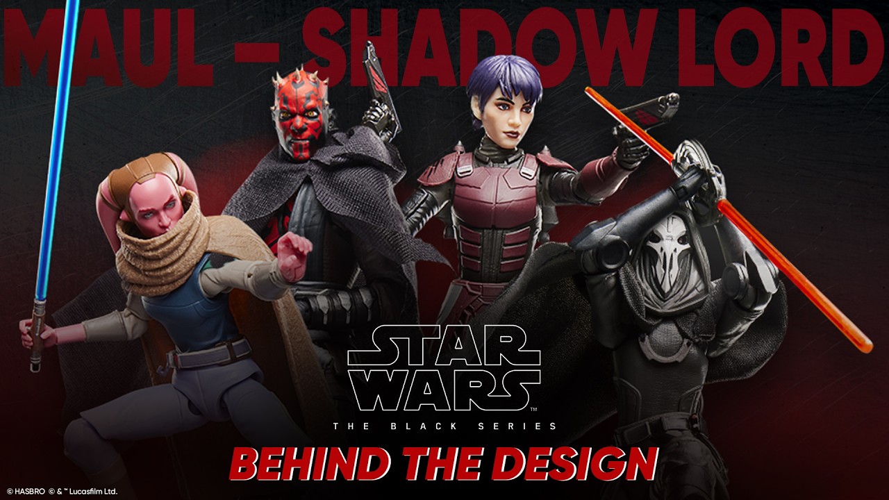 Star Wars: Maul – Shadow Lord The Black Series Figures Revealed! | Behind the Design