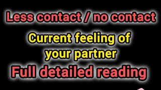 Current feeling of your partner ❤️❤️#tarot #universemagic #lovetarot #love #currentfeelings 