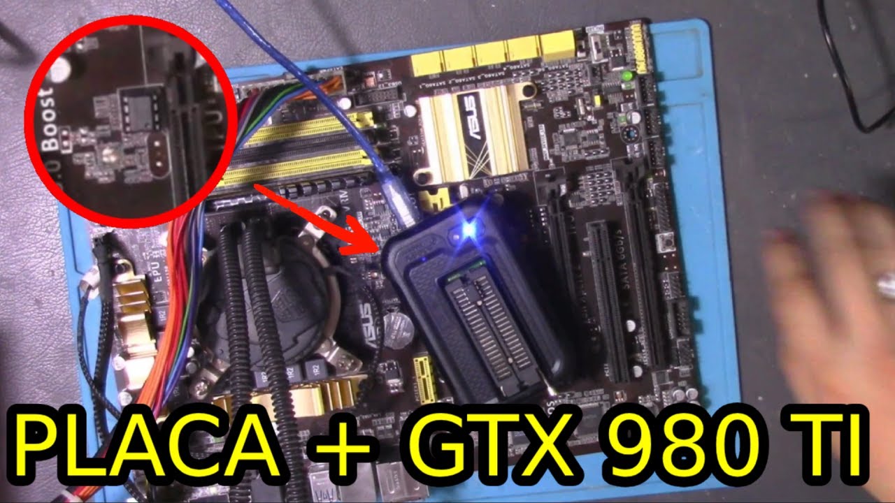 HOW TO INSTALL THE BIOS // Z87-A MOTHERBOARD AND GTX 980TI 6GB