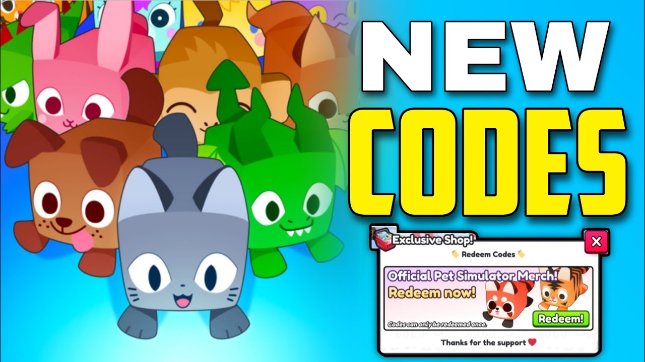 Pet Simulator 99 codes December 2023 (Update 2)